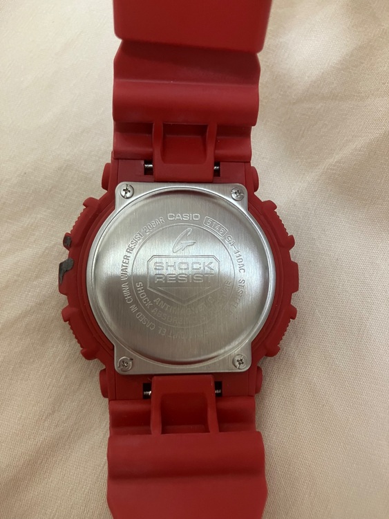 G-SHOCK その他 GA-110Ac（高級時計）の商品画像 - 査定依頼日：2025年8月15日 - 最高査定価格：1,200円