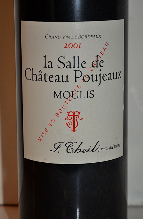 la Salle de Chateau Piujeaux 2001（お酒）の商品画像 - 査定依頼日：2025年6月20日 - 最高査定価格：100円