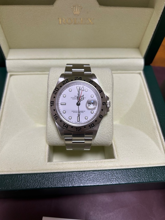 ロレックス エクスプローラー 1657（高級時計）の商品画像 - 査定依頼日：2025年12月8日 - 最高査定価格：1,350,000円