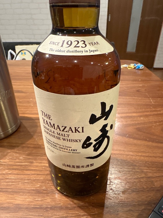 ウイスキー サントリー山崎 （お酒）の商品画像 - 査定依頼日：2025年7月8日 - 最高査定価格：27,800円