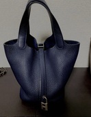 エルメス　ピコタン pm ブルーニュイ（ブランドバッグ）の商品画像 - 査定依頼日：2025年12月5日 - 最高査定価格：550,000円