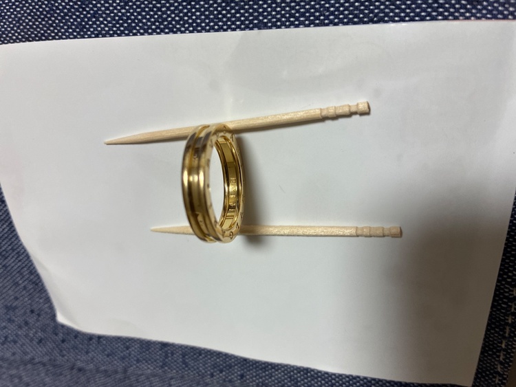 BVLGARI ブルガリ B-zero1 ビーゼロワン リング ゴールドカラー（金・貴金属）の商品画像 - 査定依頼日：2026年9月6日 - 最高査定価格：130,000円