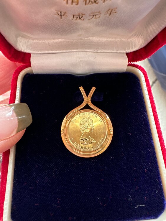 ネックレストップ（金・貴金属）の商品画像 - 査定依頼日：2023年12月2日 - 最高査定価格：39,600円