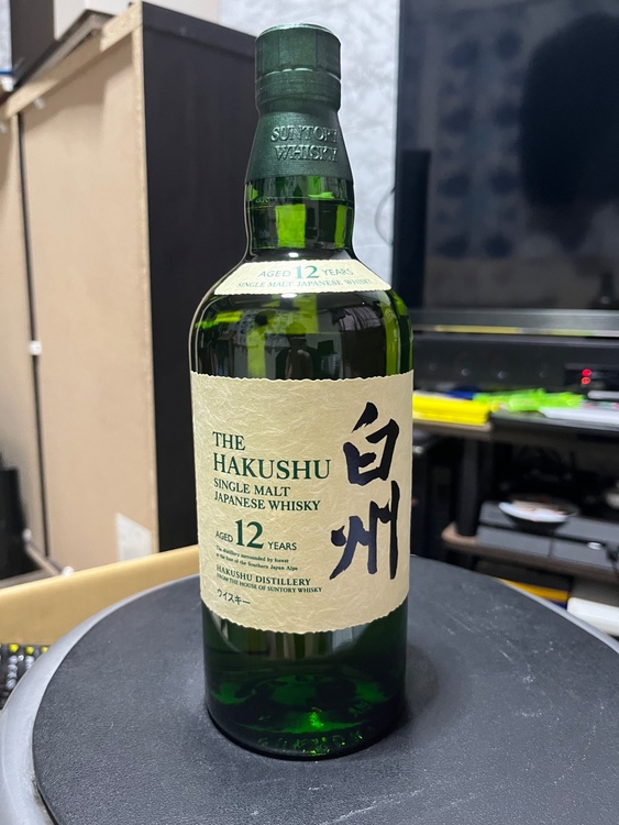 白州12年（お酒）の商品画像 - 査定依頼日：2026年6月18日 - 最高査定価格：34,000円