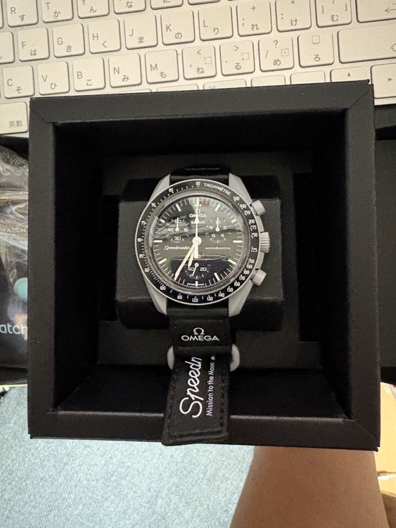 オメガスウォッチ　ミッションツーザ・ムーン（高級時計）の商品画像 - 査定依頼日：2025年9月6日 - 最高査定価格：40,000円