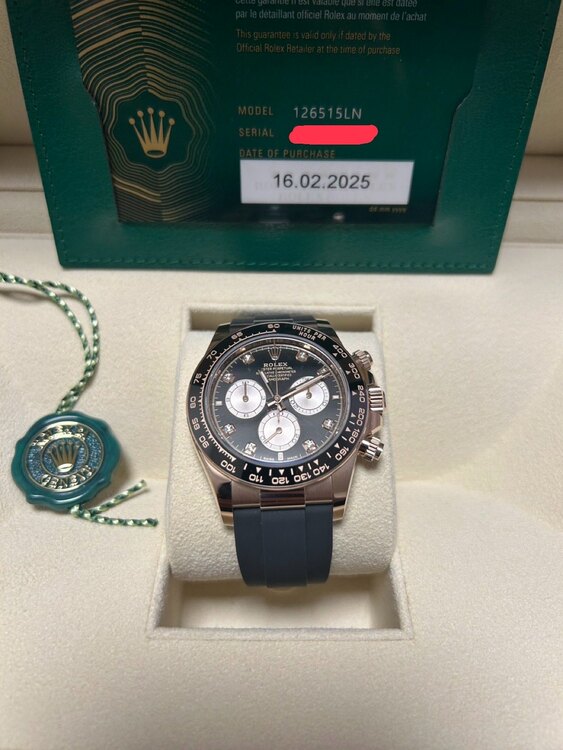 デイトナエバーローズオイフレ8P（高級時計）の商品画像 - 査定依頼日：2025年2月16日 - 最高査定価格：7,000,000円