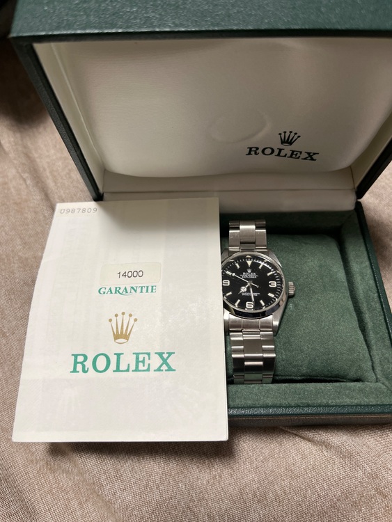 ロレックス エクスプローラー 1400（高級時計）の商品画像 - 査定依頼日：2025年10月10日 - 最高査定価格：900,000円