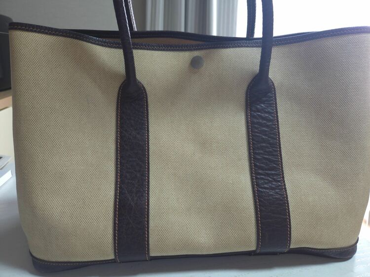 エルメス　ガーデンパーティーアマゾネス　ベージュ（ブランドバッグ）の商品画像 - 査定依頼日：2025年10月23日 - 最高査定価格：100,000円