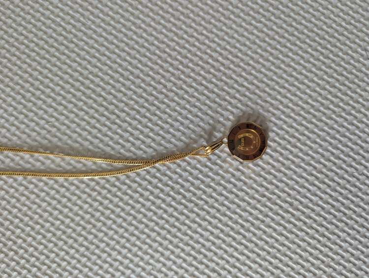 金貨付きネックレス（金・貴金属）の商品画像 - 査定依頼日：2025年4月22日 - 最高査定価格：100,000円