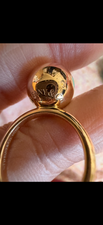 TIFFANY&Co.ハードウェアボールリング（金・貴金属）の商品画像 - 査定依頼日：2026年10月26日 - 最高査定価格：200,000円