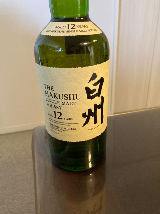 白州12年（お酒）の商品画像 - 査定依頼日：2026年8月20日 - 最高査定価格：19,800円