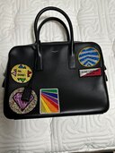 サンローラン ブリーフケース レザー 2way 462542 ワッペン ブラック（ブランドバッグ）の商品画像 - 査定依頼日：2024年10月21日 - 最高査定価格：38,000円