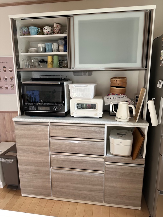 ニトリ、キッチンボード（家具・寝具）の商品画像 - 査定依頼日：2025年6月13日 - 最高査定価格：3,000円