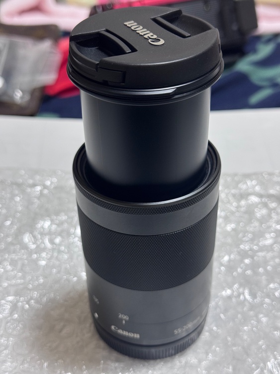 Canon EF-M 55-200mm F4.5-6.3 IS STM 望遠ズー（カメラ）の商品画像 - 査定依頼日：2026年4月7日 - 最高査定価格：14,100円