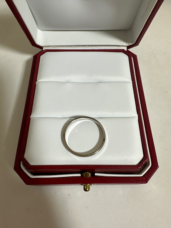 カルティエ指輪　裏に名前等は入ってません（金・貴金属）の商品画像 - 査定依頼日：2023年12月14日 - 最高査定価格：60,000円