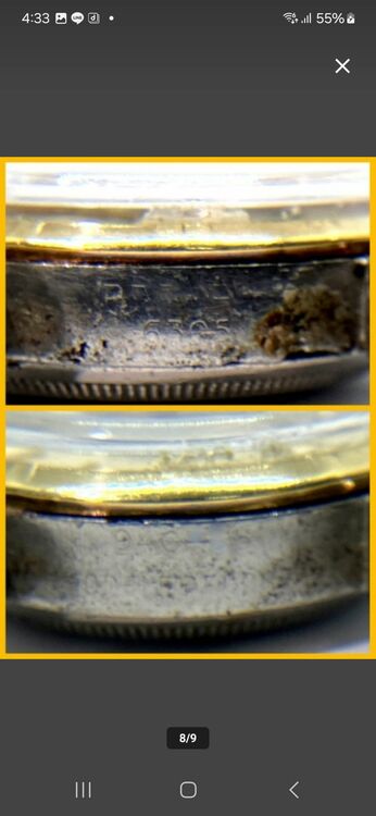 ROLEX ロレックス デイトジャスト 6305 1954年 腕時計 自動巻き（高級時計）の商品画像 - 査定依頼日：2025年6月14日 - 最高査定価格：550,000円