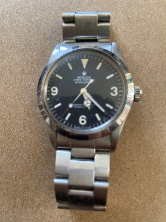 ロレックス エクスプローラー 101（高級時計）の商品画像 - 査定依頼日：2025年6月6日 - 最高査定価格：1,800,000円