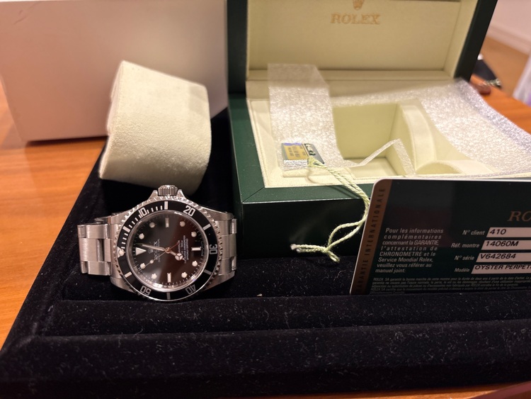 サブマリーナ（高級時計）の商品画像 - 査定依頼日：2025年9月2日 - 最高査定価格：1,275,000円