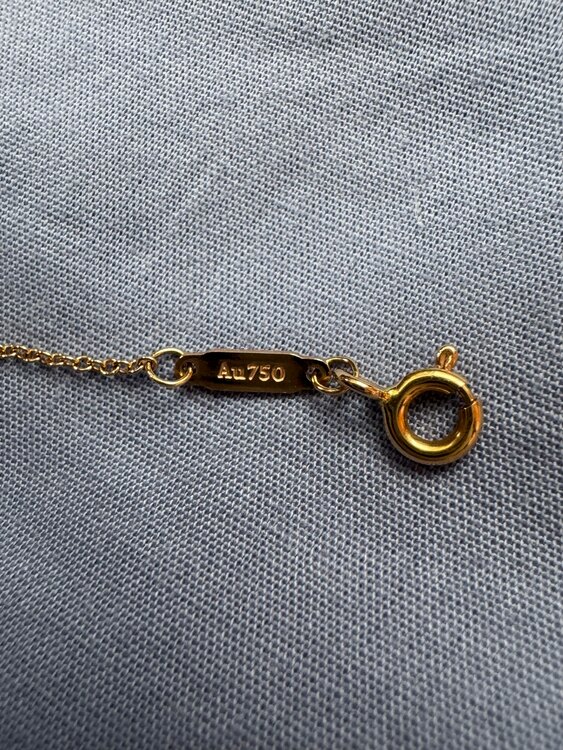 ティファニー　Tスマイル ネックレス　ミニ　K18YG（金・貴金属）の商品画像 - 査定依頼日：2025年5月13日 - 最高査定価格：120,000円