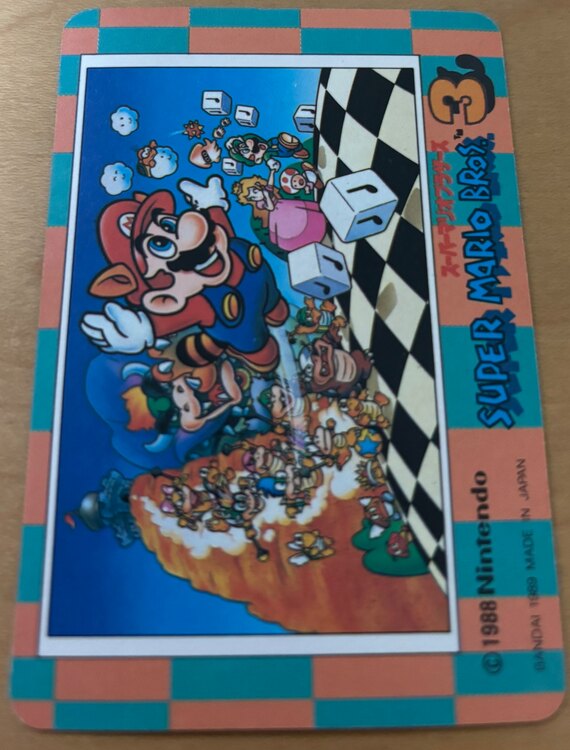 スーパーマリオ（③ タヌキマリオ）（トレカ）の商品画像 - 査定依頼日：2025年5月21日 - 最高査定価格：2,500円