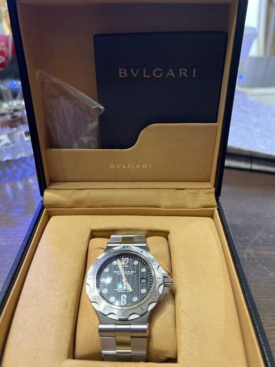 ブルガリ ディアゴノ D0790  DP42S  （高級時計）の商品画像 - 査定依頼日：2025年4月22日 - 最高査定価格：200,000円