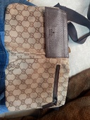 キャンバスレザーウエストポーチ（ブランドバッグ）の商品画像 - 査定依頼日：2026年1月18日 - 最高査定価格：55,000円