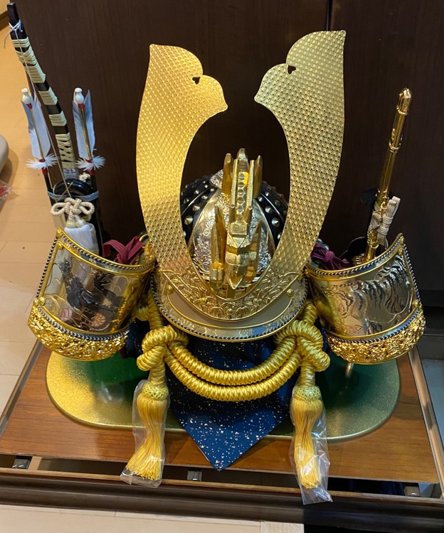【若竹】「柴崎監製」五月人形兜 日本の名工品（美術品・骨董品）の商品画像 - 査定依頼日：2026年6月5日 - 最高査定価格：3,000円