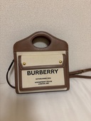 コットンキャンバス カーフスキン ミニ ポケットバッグ ナチュラル モルトブラウ（ブランドバッグ）の商品画像 - 査定依頼日：2025年6月12日 - 最高査定価格：25,000円