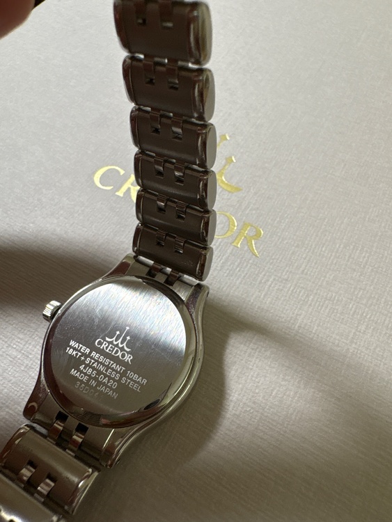 クレドール 4J85-0A20 　18Ｋ（高級時計）の商品画像 - 査定依頼日：2026年3月2日 - 最高査定価格：200,000円