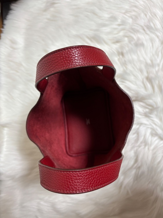 エルメス ピコタンロックＰＭ トリヨンクレマンス ルージュガランス □R刻印（ブランドバッグ）の商品画像 - 査定依頼日：2025年11月21日