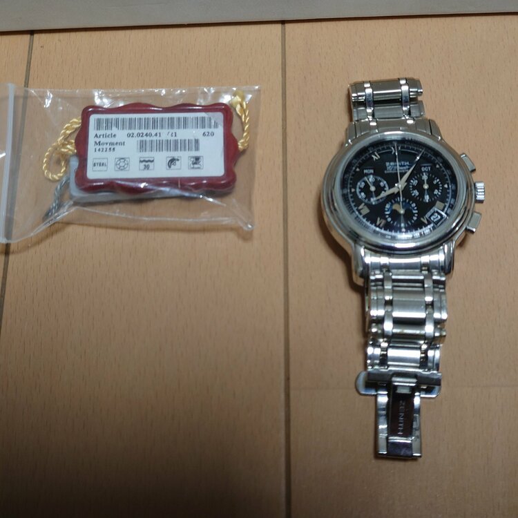 ゼニス エルプリメロ 0（高級時計）の商品画像 - 査定依頼日：2026年5月6日 - 最高査定価格：600,000円