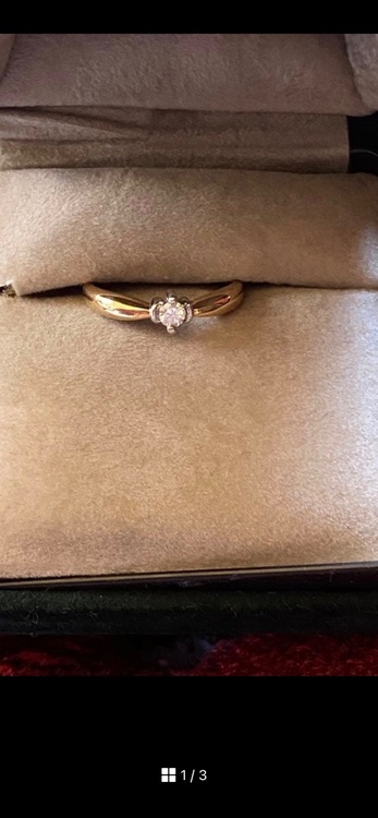 18金ダイアモンドリング（金・貴金属）の商品画像 - 査定依頼日：2026年4月22日 - 最高査定価格：70,000円