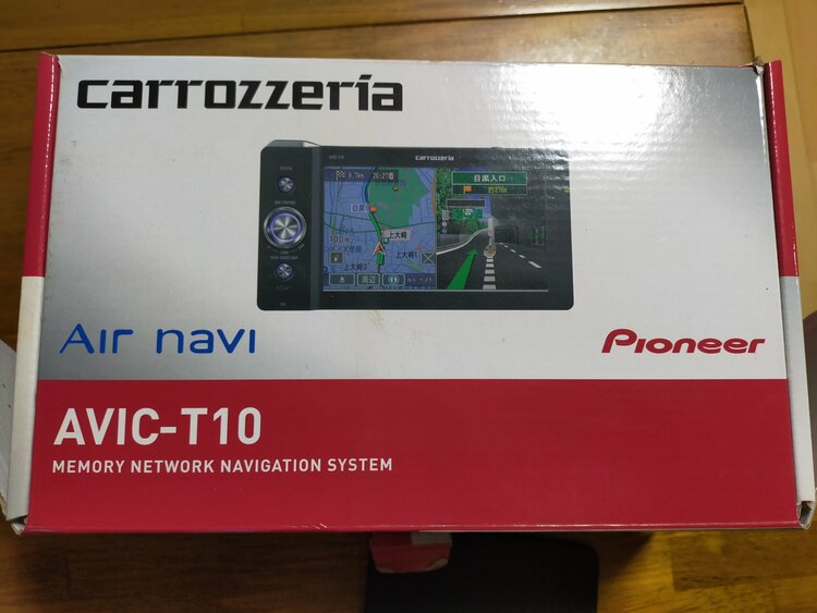 カーナビゲーター　パイオニアAVIC-T10（カー用品）の商品画像 - 査定依頼日：2026年4月10日 - 最高査定価格：3,000円
