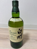 白州12年（お酒）の商品画像 - 査定依頼日：2026年8月3日 - 最高査定価格：77,600円