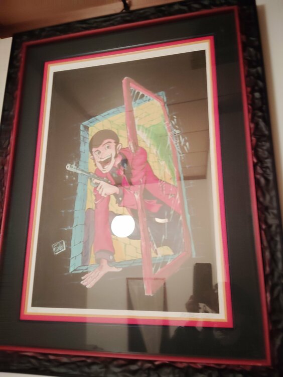 ルパン三世 シルクスクリーンルパン三世 シルクスクリーン（美術品・骨董品）の商品画像 - 査定依頼日：2026年3月15日 - 最高査定価格：120,000円