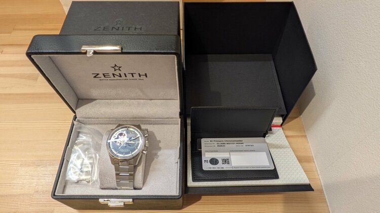 クロノマスターパワーリザーブオープンハート（高級時計）の商品画像 - 査定依頼日：2026年3月21日 - 最高査定価格：570,000円