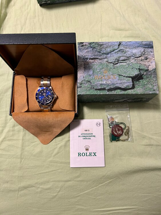 青サブ（高級時計）の商品画像 - 査定依頼日：2025年1月25日 - 最高査定価格：1,600,000円