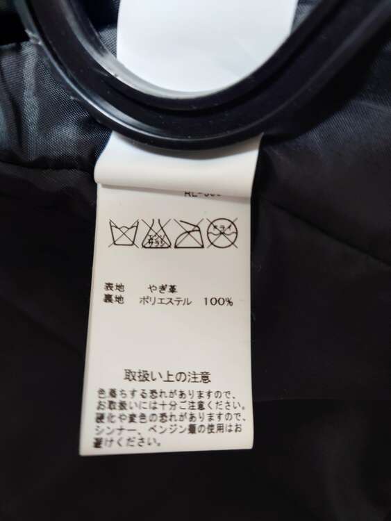 EDWINライダースジャケット（やぎ革）（古着・ファッション）の商品画像 - 査定依頼日：2025年2月23日