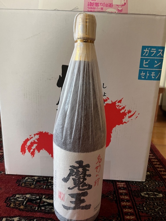 焼酎 魔王 （お酒）の商品画像 - 査定依頼日：2026年2月23日 - 最高査定価格：5,400円