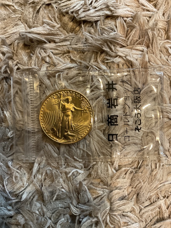 イーグル金貨　1／2オンス（金・貴金属）の商品画像 - 査定依頼日：2026年3月18日 - 最高査定価格：425,000円