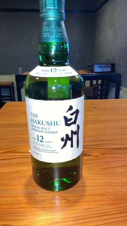 白州12年（お酒）の商品画像 - 査定依頼日：2026年4月11日 - 最高査定価格：19,000円