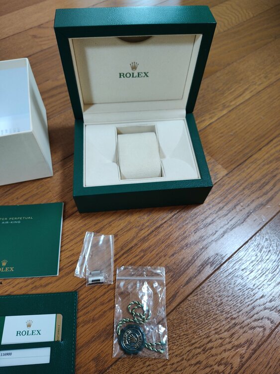 ロレックス エアキング 11690（高級時計）の商品画像 - 査定依頼日：2026年2月19日 - 最高査定価格：1,200,000円