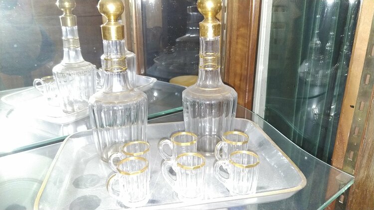 オールドバカラ リキュールセット（美術品・骨董品）の買取情報 - 最高