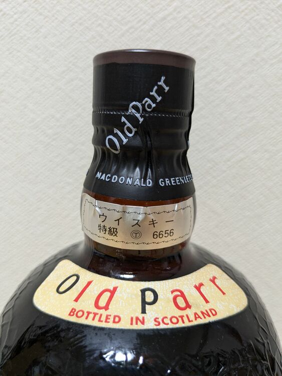 Grand Old Parr スコッチウイスキー「特級6656」（お酒）の商品画像 - 査定依頼日：2025年6月2日 - 最高査定価格：500円