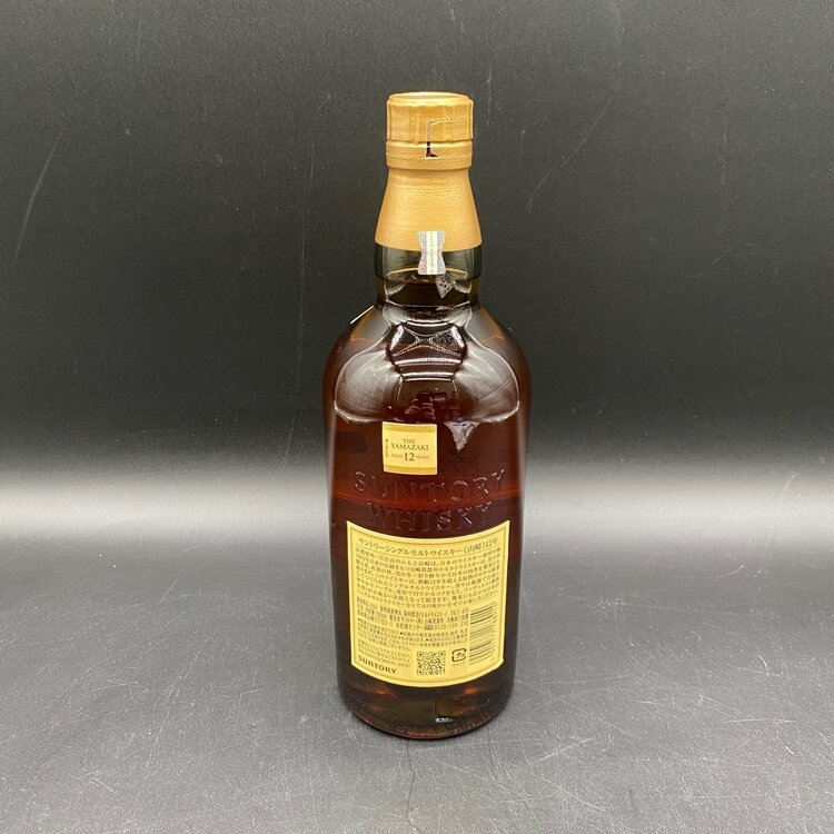 山崎12年（お酒）の商品画像 - 査定依頼日：2026年2月16日 - 最高査定価格：18,000円