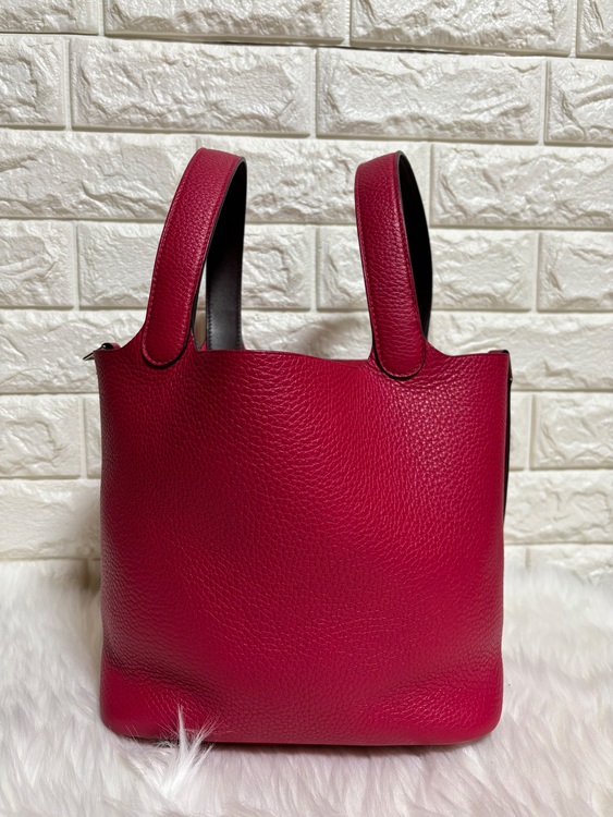 エルメス ピコタンロックエクラＭＭ トリヨンクレマンス/ヴォースイフト フランボ（ブランドバッグ）の商品画像 - 査定依頼日：2025年11月23日 - 最高査定価格：500,000円