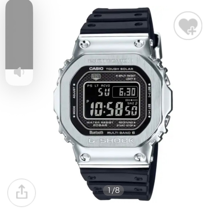 G-SHOCK GMW-B5000 （高級時計）の商品画像 - 査定依頼日：2025年9月15日 - 最高査定価格：23,000円