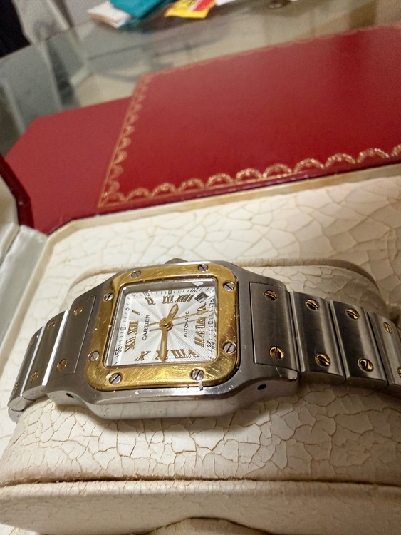 カルティエ サントス 851929cb（高級時計）の商品画像 - 査定依頼日：2026年4月6日 - 最高査定価格：720,000円