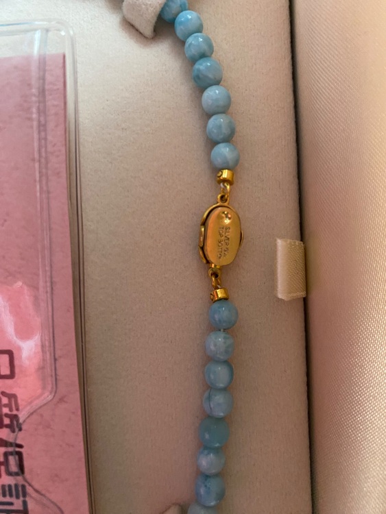 ラリマー18kコンビネックレス（金・貴金属）の商品画像 - 査定依頼日：2025年10月25日 - 最高査定価格：3,000円