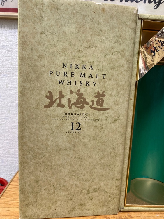 ニッカピュアモルトウイスキー北海道12年　750ml 43％（お酒）の商品画像 - 査定依頼日：2025年8月19日 - 最高査定価格：26,000円